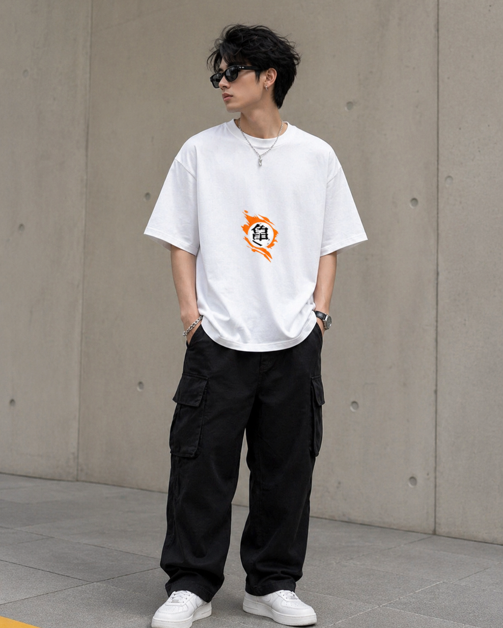 Goku Anime Unisex Oversized Classic T-Shirt