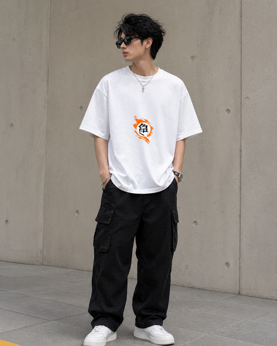 Goku Anime Unisex Oversized Classic T-Shirt