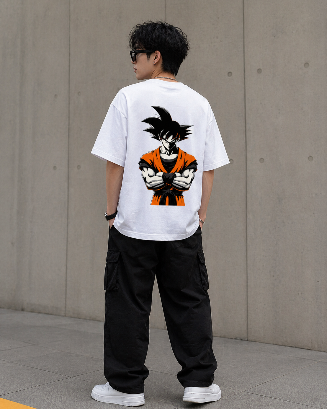 Goku Anime Unisex Oversized Classic T-Shirt