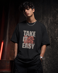 Take It Easy Unisex Oversized Standard T-Shirt