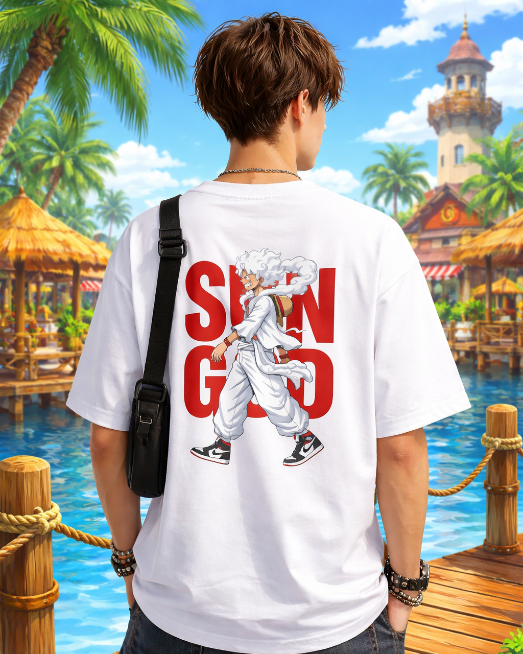 One Piece Unisex Oversized Classic T-Shirt